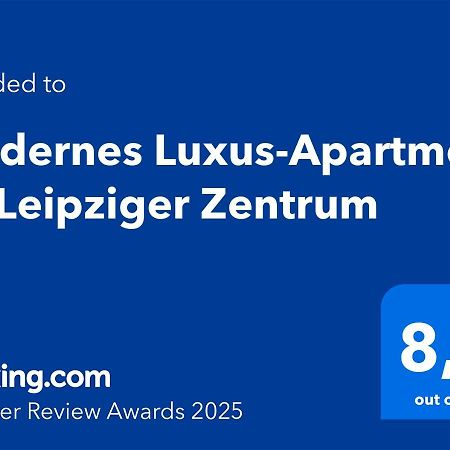 Modernes Luxus-Apartment Im Leipziger Zentrum Ngoại thất bức ảnh