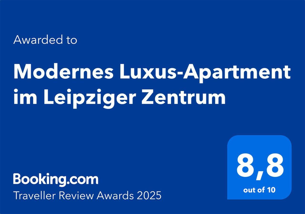 Modernes Luxus-Apartment Im Leipziger Zentrum Ngoại thất bức ảnh